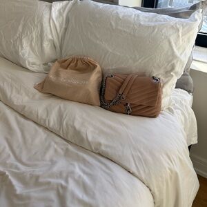 Rebecca Minkoff Edie Pink Quilted Shoulder Bag